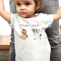 Mi Tía Tu Caballo Unicornio Niece Sobrino Dandole 