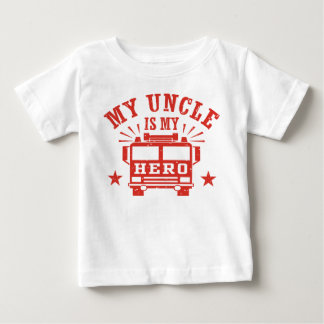 Camiseta De Bebé Mi Tío Es Mi Héroe