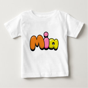 Camiseta De Bebé Mia