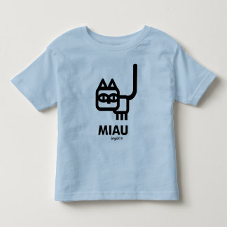 Camiseta De Bebé miau