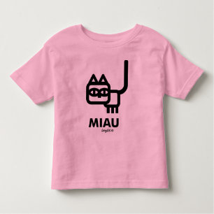 Camiseta De Bebé Miau