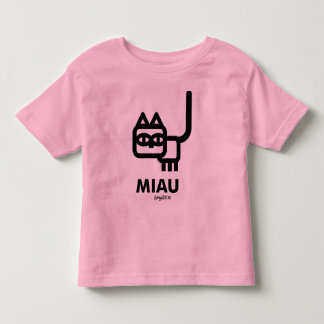 Camiseta De Bebé Miau