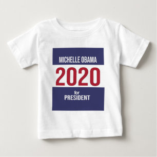 Camiseta De Bebé Michelle Obama para la elección del presidente