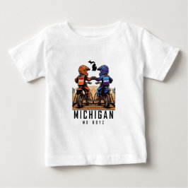 Camiseta De Bebé Michigan Mx Boyz Toddler T-Shirt