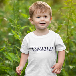 Camiseta De Bebé Michigan Niños Pequeños Sin Salar