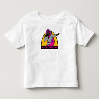 Camiseta De Bebé Micrófono - niño
