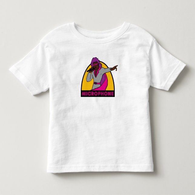 Camiseta De Bebé Micrófono - niño (Anverso)