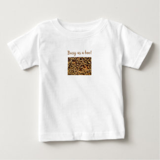 Camiseta De Bebé Miel Abeja Abejorro Insecto Colmena