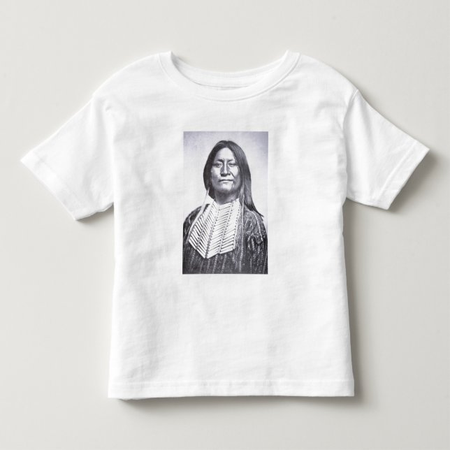Camiseta De Bebé Miembro de una tribu del Comanche, 1872 (foto de (Anverso)