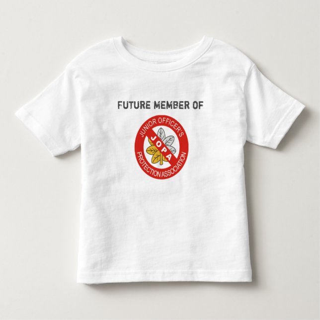 Camiseta De Bebé Miembro futuro de los niños de Jopa (Anverso)