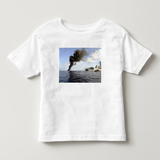 Camiseta De Bebé Miembros de la Guardia Costera de Estados Unidos (Anverso)