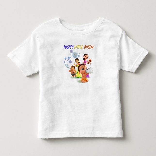 Camiseta De Bebé Mighty Little Bheem (Anverso)