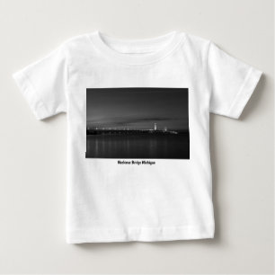 Camiseta De Bebé Mighty Mac De Noche Pano Grayscale