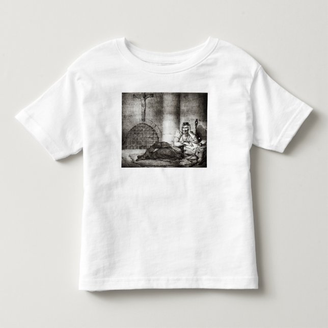 Camiseta De Bebé Miguel de Cervantes Saavedra (Anverso)