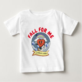 Camiseta De Bebé Mikitiez personalizado valentine divertido softwar