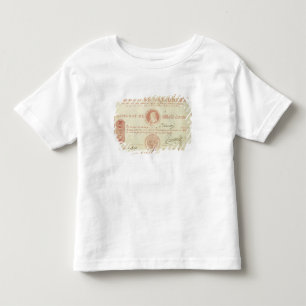 Camiseta De Bebé Mil billetes de banco del livre con Louis XVI