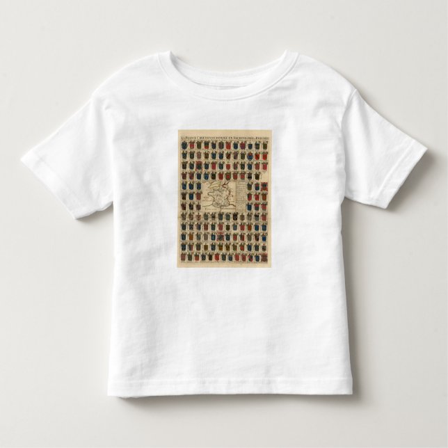 Camiseta De Bebé Militares de Francia (Anverso)