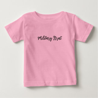 Camiseta De Bebé Military Brat