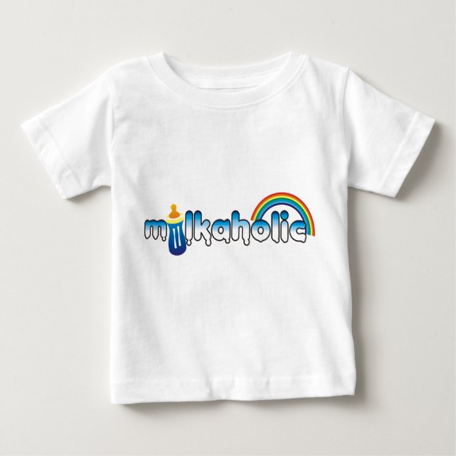 Camiseta De Bebé milkaholic (Anverso)