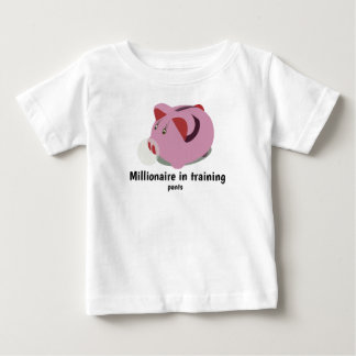 Camiseta De Bebé millonario en pantalones de entrenamiento