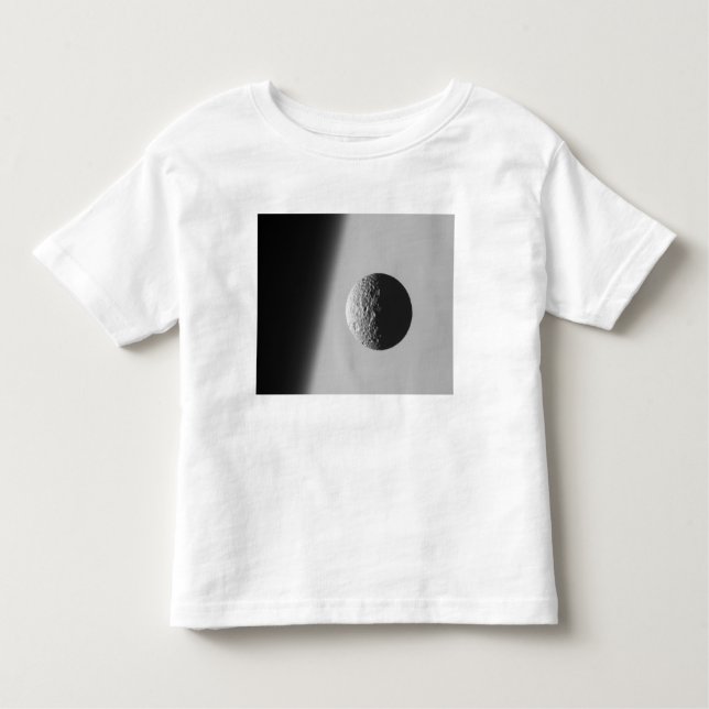 Camiseta De Bebé Mimas de la luna de Saturno (Anverso)