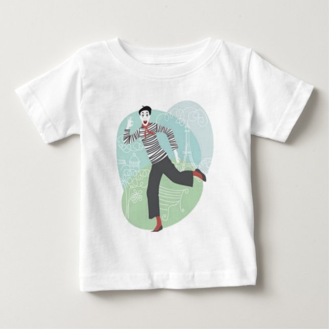 Camiseta De Bebé Mime (Anverso)