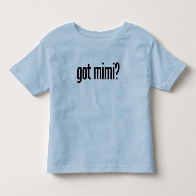Camiseta De Bebé mimi conseguido (Anverso)