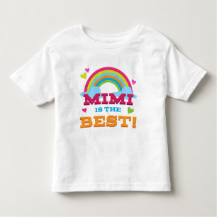 Camiseta De Bebé Mimi es el mejor