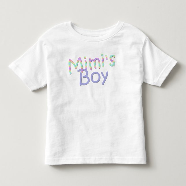 Camiseta De Bebé Mimis Boy Toddler Shirt (Anverso)