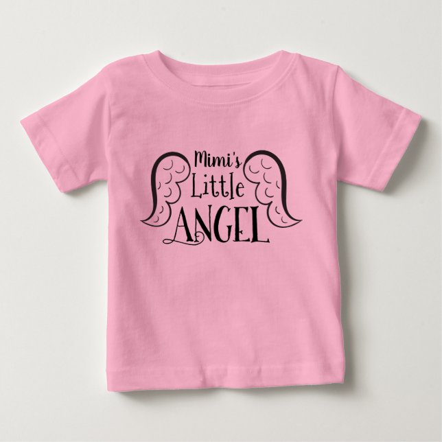 Camiseta De Bebé Mimi's Little Angel (Anverso)
