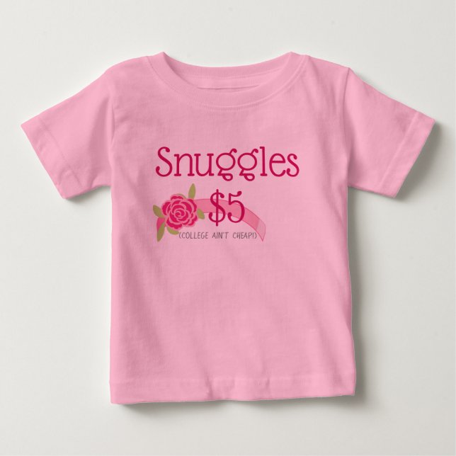 Camiseta De Bebé Mimos divertidos a la venta (Anverso)
