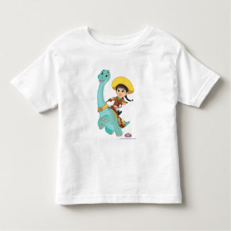 Camiseta De Bebé Min. y Clover | Feliz travesía de Cowgirl y Bronto