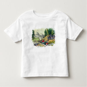 Camiseta De Bebé Minería aurífera en California