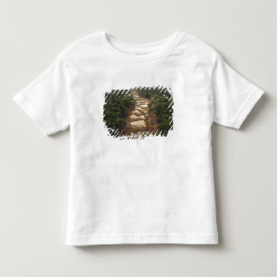 Camiseta De Bebé Minería de oro de aluvión. Bosque tropical, Guya