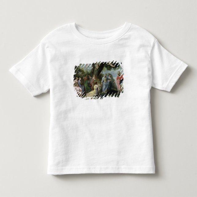 Camiseta De Bebé Minerva con las musas (Anverso)