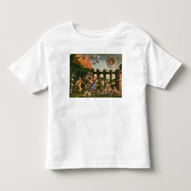 Camiseta De Bebé Minerva que persigue los vicios (Anverso)