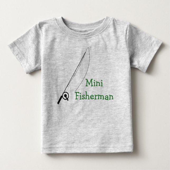 Camiseta De Bebé Mini Fisher Bodysuit (Anverso)