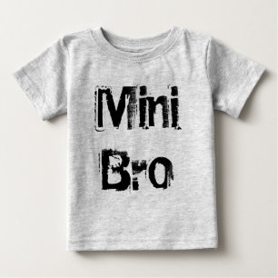 Camiseta De Bebé Mini Hermano.