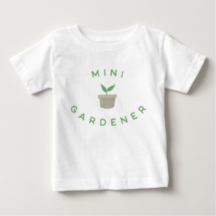 Camiseta De Bebé Mini jardiner Toddler Shirt