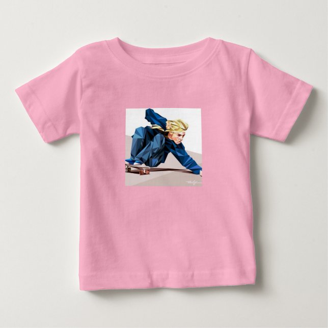 Camiseta De Bebé Mini Jay Adams (Anverso)
