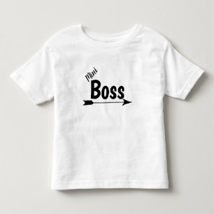 Camiseta De Bebé Mini jefe