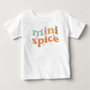 Camiseta De Bebé Mini Spice Familia Cute Cae
