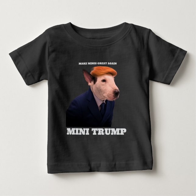 CAMISETA DE BEBÉ MINI TRUMP (Anverso)