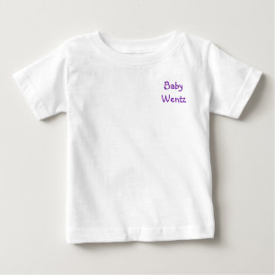 Camiseta De Bebé Mini WentZ