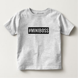 CAMISETA DE BEBÉ #MINIBOSS