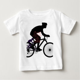 Camiseta De Bebé Minimal Bicycle Art 