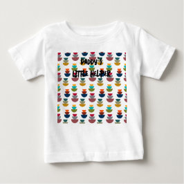Camiseta De Bebé Minimalismo brillante moderno de mediados del sigl