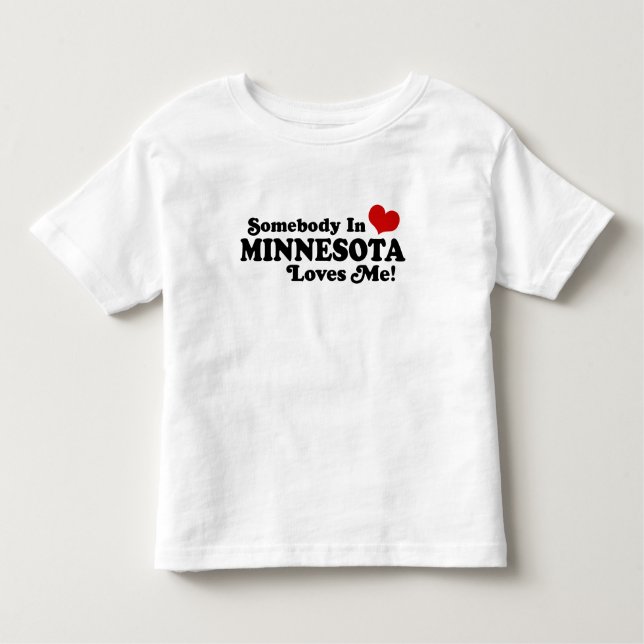 Camiseta De Bebé Minnesota (Anverso)