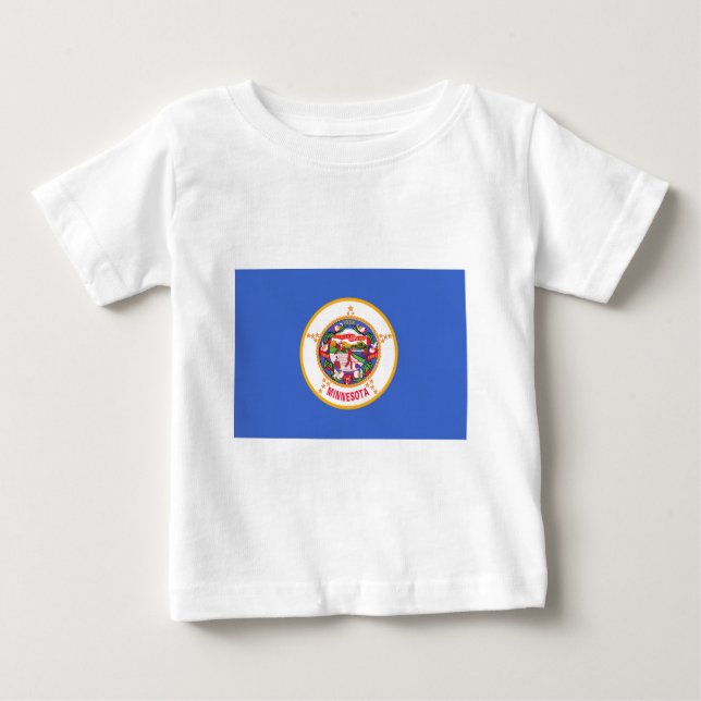 Camiseta De Bebé Minnesota (Anverso)