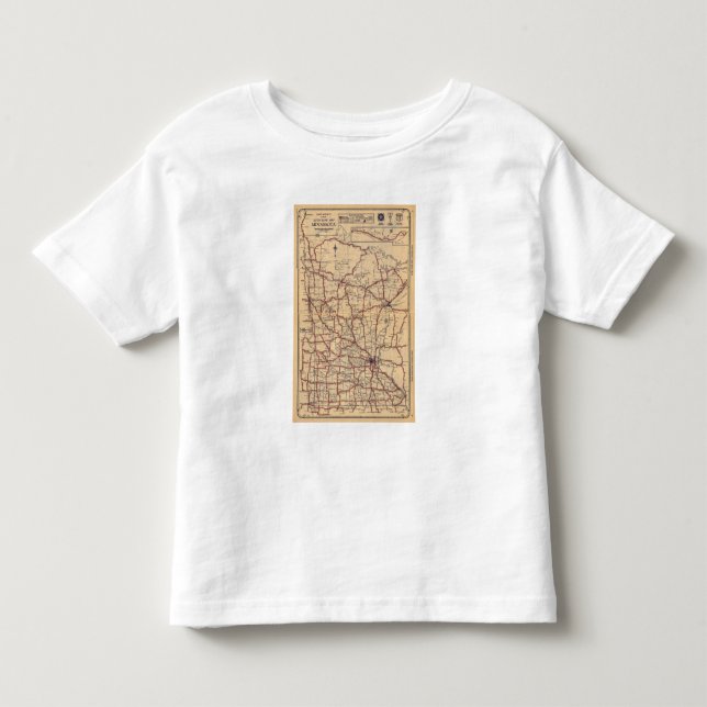 Camiseta De Bebé Minnesota 8 (Anverso)